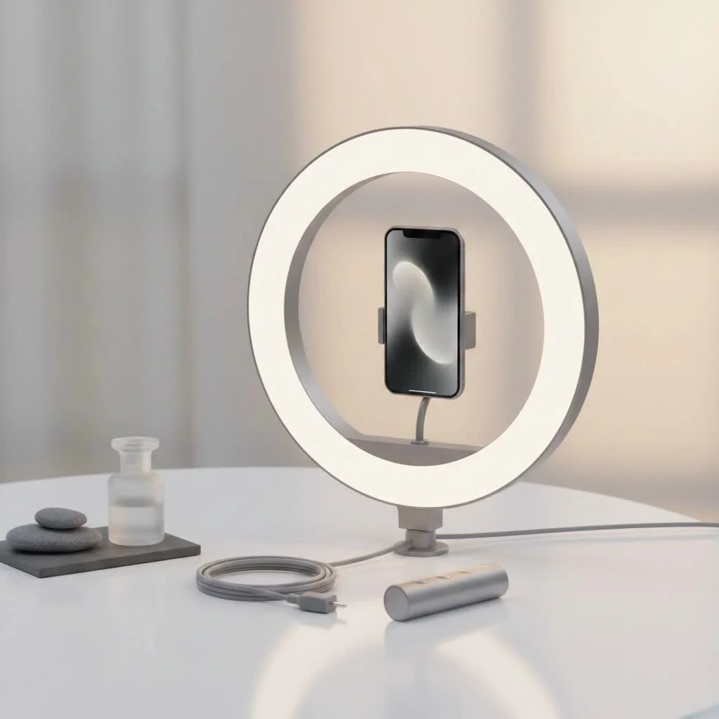 Five Below ring light kit with phone holder