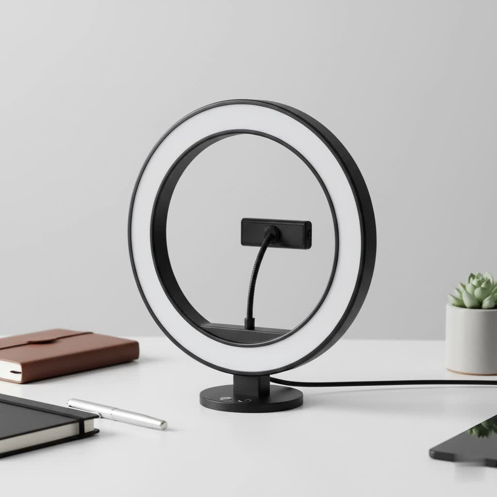 wall mounted ring light
